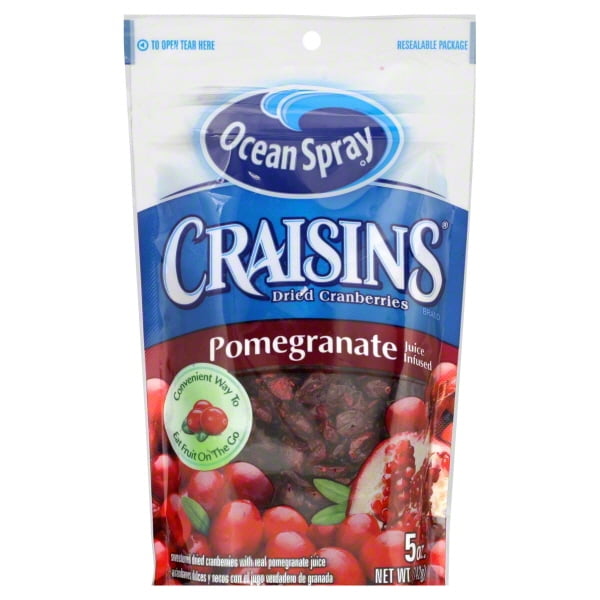 Ocean Spray, Craisins, Sweetened Dried Cranberries - Walmart.com ...
