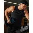 thumbnail image 4 of COOFANDY Men Workout Summer Tank Top Quick Dry UPF 50+ Sleeveless Athletic Gym Shirts Beach Swim Shirt, 4 of 6