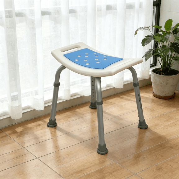 XIBUFE 2026 New Non-Slip Bathroom Bath Chair Stool Cushion Elderly Bath Tub Shower Chair Bath Chairs for Seniors