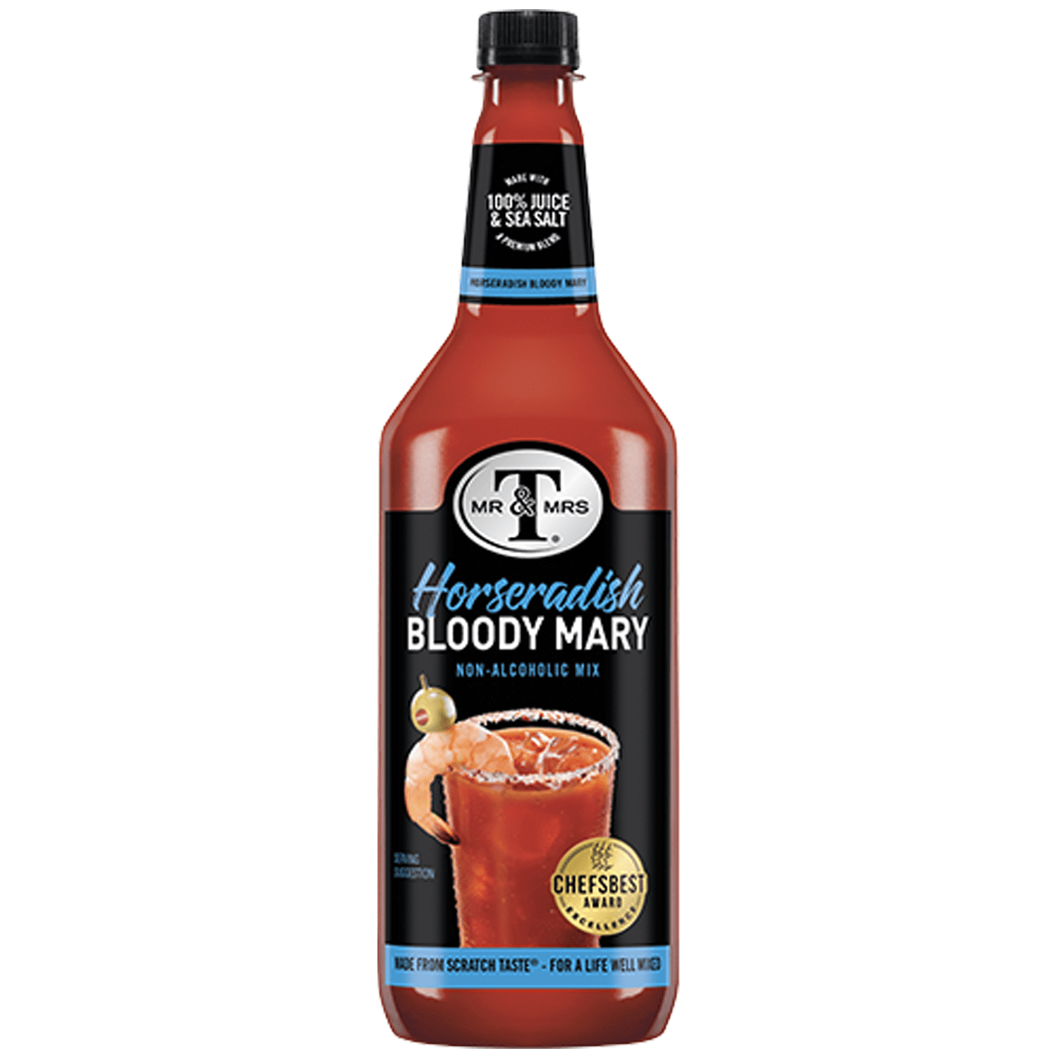 Mr & Mrs T Horseradish Bloody Mary Mix, 1 L, Bottle - Walmart.com