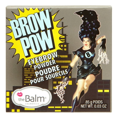 - Brow Pow Eyebrow Powder - Dark Brown by the Balm for Women - 0.03 oz Eyebrow Powder