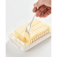 thumbnail image 5 of Butter Storage Container with Lid - Rectangular Fresh-Keeping Box for Cheese and Butter, Ideal Refrigeration, 5 of 5