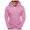 Pink, variant on Hoodies for Men Zip up Slim Fitted Sweatshirts with Pockets Fall Winter Solid Color Casual Workout Cardigan Mens Winter Coats 2Xl