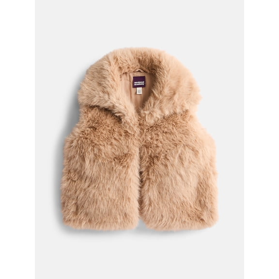 Weekend Academy Girls Faux Fur Vest, Sizes 4-18