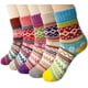 thumbnail image 1 of Pares de calcetines de lana de invierno para mujer, calcetines de punto con estampados coloridos, 1 of 7