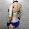 thumbnail image 4 of Bikini Femenino Kumik de Juguetes Calientes 12'' Azul 1/6 ropa de figura de acción, 4 of 9