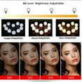 thumbnail image 5 of Nishore Light Bulb,10 Fill Usb And Color Temperatures Vanity Mirror 3 Color Fill Usb Play Led With 3 Makeup Mirror Dimmable Mirror With, 5 of 6