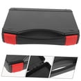 thumbnail image 4 of Minkissy 2Pcs Portable Tool Box Black Plastic Case Small Tool Storage Box with Handle for Easy Transport and Protection, 4 of 8