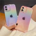thumbnail image 3 of Luxury Stylish Laser Gradient Glitter Clear Soft Case for iPhone 11Pro max Shockproof Transparent Silicone Cover(Black), 3 of 8