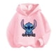 thumbnail image 3 of Ropa de niñas kawaii, sudadera de Lilo Stitch, sudadera de algodón de anime, sudadera con capucha para niños, niñas y niños, sudadera de manga, camisetas casuales para bebés, mono de camión, 3 of 5