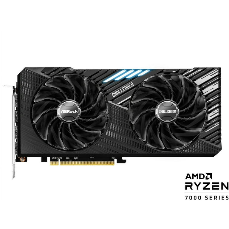 ASRock Challenger Radeon RX 7600 XT 16GB GDDR6 Desktop ASRock Challenger Radeon RX 7600 XT 16GB GDDR6 Desktop