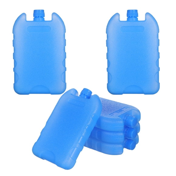 unbranded 6Ud Reutilizable De Hielo Azul Para Cooler Transporte De Comida