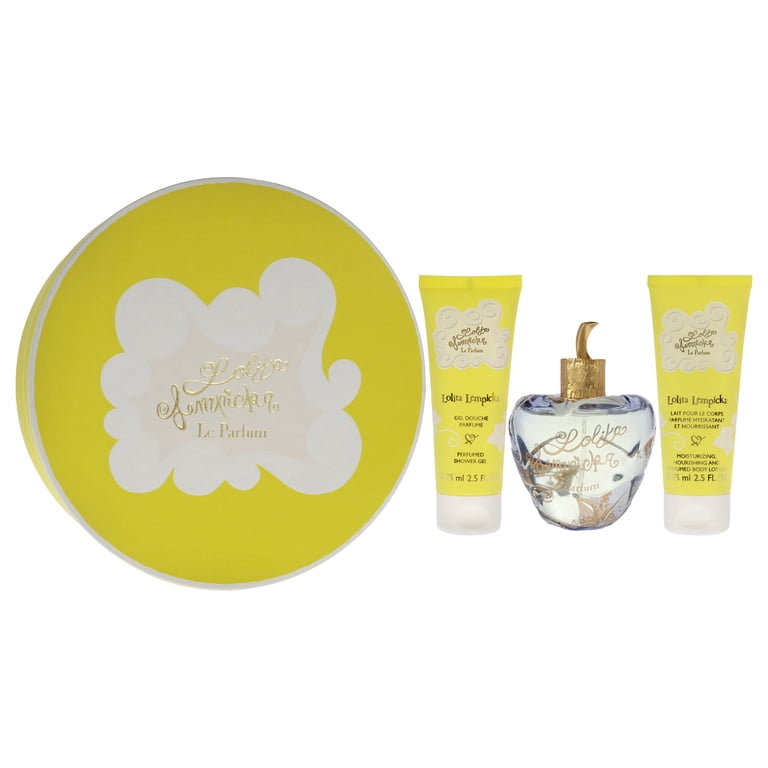Lolita Lempicka Le Parfum Gift Set, 3.4oz EDP, Body Lotion, Shower