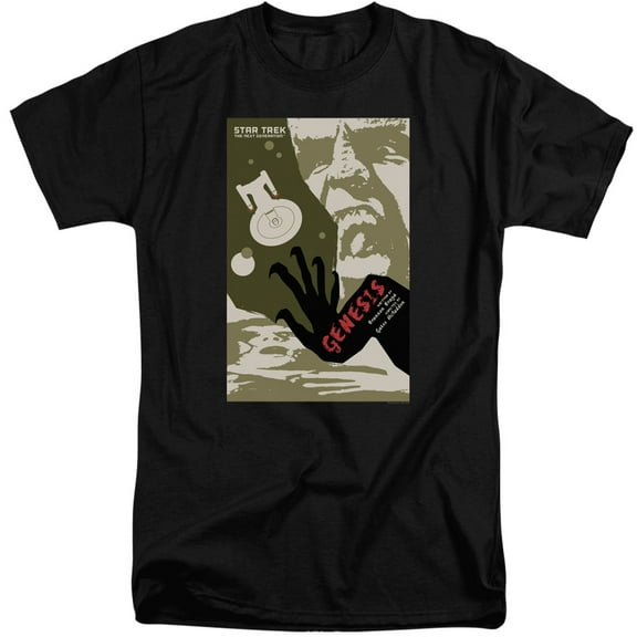 Star Trek Tng Season 7 Episode 19 Adult Tall T-Shirt 18/1 T-Shirt Black