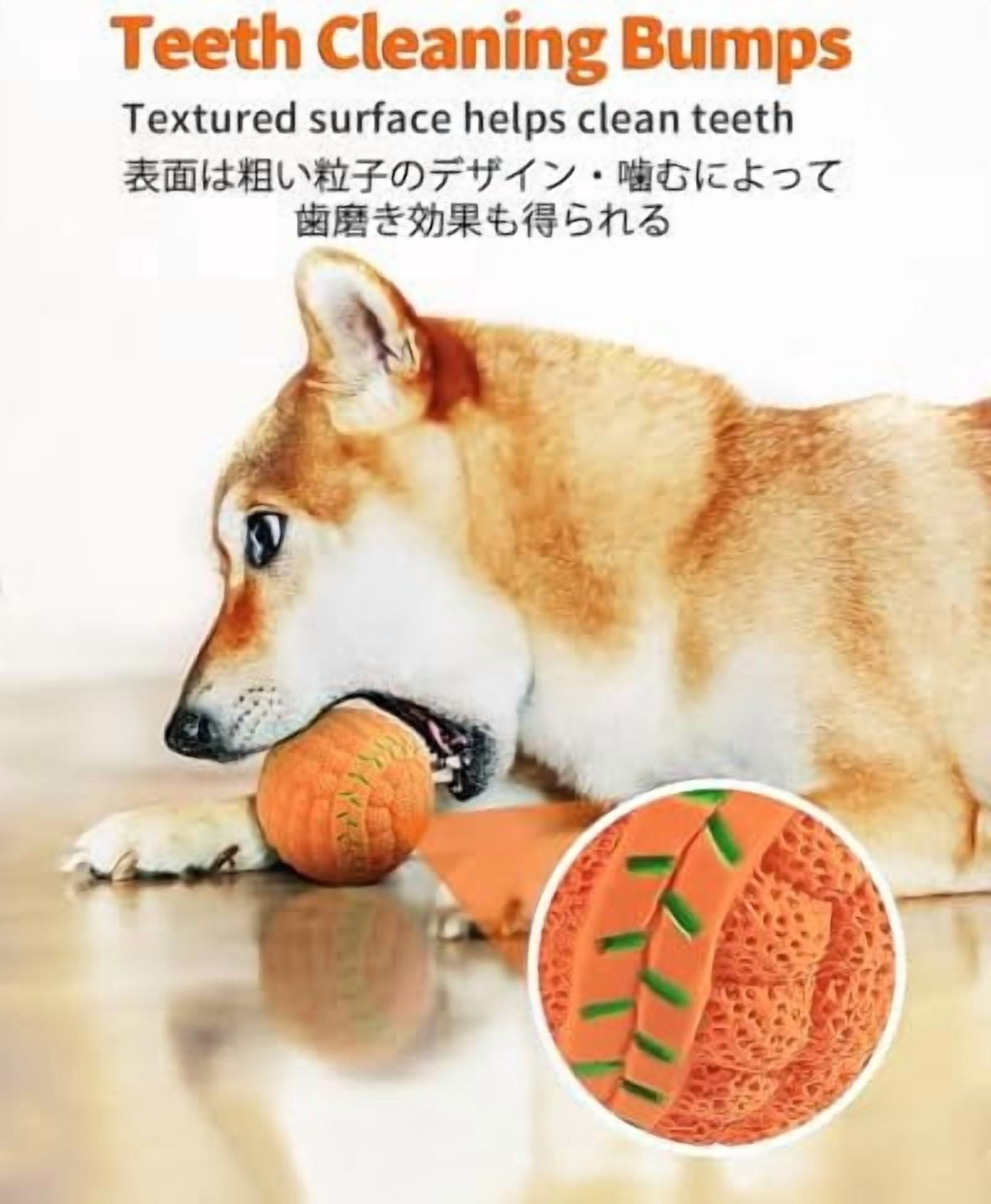 Squeaky Dog Toys, [4 Pack] Interactive Dog Balls with Squeaker for Medium Dogs, 2.8'' Soft Latex Rubber Bouncy Fetch Play Ball Toy