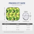 thumbnail image 3 of Haiem Kiwi and Avocado Car Windshield Sun Shade (2 Pieces) Foldable Windshield Sun Shade Car Accessories for Truck SUV Pickup-Medium, 3 of 7