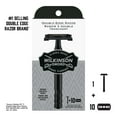 thumbnail image 1 of Wilkinson Sword Safety Double Edge Safety Razor for Men with Black Handle + 10 Razor Blades, 1 of 9