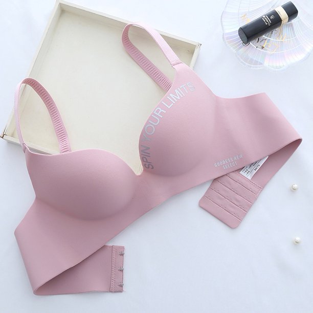 Conjunto De Sujetador Push-up Pechos Pequeños Se Ven Sección Delgada Más Grande Sin Rastro 3/4 Taza AB CUP D1422pangjing