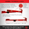 thumbnail image 6 of Equipment Lock Co.:  Wheel to Pedal Lock - Combo; Steering Wheel Lock, 6 of 7