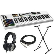 M-Audio Code 49-Key USB/MIDI Keyboard Controller + Stand + Cad Headphone + 10" Cable