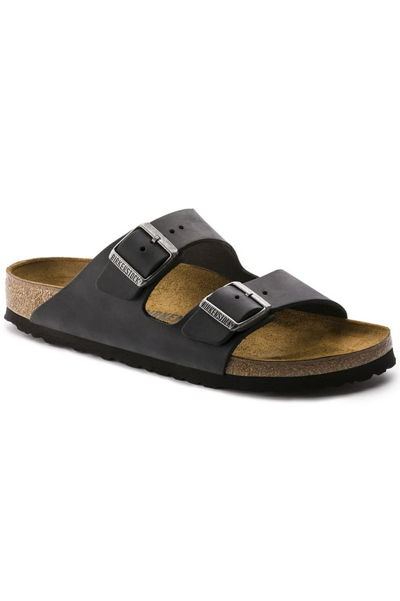 Unisex Arizona Soft Footbed Sandal,Black Birko-Flor,44 M EU