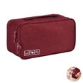 thumbnail image 3 of Bolsa De Ropa Interior, Organizador Multifunción Impermeable, Calcetines, Bolsa De Almacenamiento, Accesorios Cosméticos, Estuche De Almacenamiento Para Viajes, Vacaciones Vogacara HA027912-02, 3 of 7