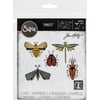 Sizzix Thinlits Dies By Tim Holtz 5/Pkg-Funky Insects