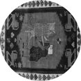 thumbnail image 1 of Ahgly Company Indoor Round Animal Gray Traditional Area Rugs, 6' Round, 1 of 1