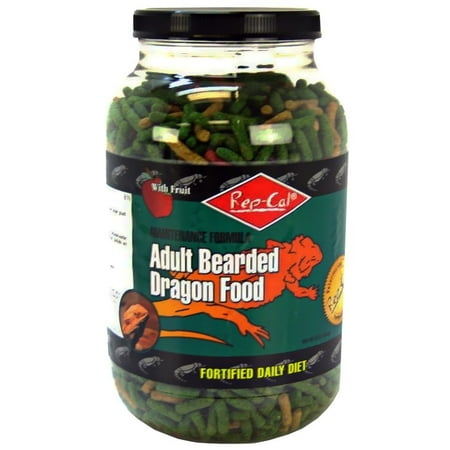 Repcal Research Labs Adult Bearded Dragon Food Large Breed Reptile & Amphibian Food, 4.5 Lb