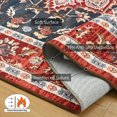 thumbnail image 4 of Ultrug Area Rugs for Bedroom Rug for Living Room Nursery Decor Fluffy Vintage Carpet,5'x8',Red, 4 of 7