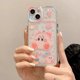 thumbnail image 1 of Fundas de teléfono transparentes con dibujos de Kirbies Sanrio Kuromi para iPhone 14 13 12 11 Pro Max XR XS MAX 8X7 SE funda trasera suave Y2k Girl xuanjing  unisex, 1 of 2