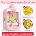 thumbnail image 3 of Sunforu Claw Machine ,Candy Vending Prize Machine Dispenser with LED Light & Adjustable Sound,Christmas Birthday Gift for Boys Girls Age 3+, 3 of 11