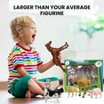 thumbnail image 5 of Beverly Hills Doll Collection Farm Animal Toys Set of 10, Moveable Joints Large Toy Farm Animals for Toddlers, Plastic Animal Figures, Realistic Animal Figurines for Kids, 5 of 7