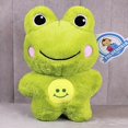 thumbnail image 4 of Rana Feliz PELUCHERIA de Peluche 20 cm Verde Suave Diseño Único, 4 of 5