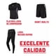 thumbnail image 4 of Short Suelto + Licra + Playera De Compresión Conjunto Gym 3p, 4 of 8