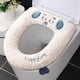 thumbnail image 3 of Asiento de inodoro con cubierta acolchada, decoración para el hogar, gruesa, impermeable, para invierno - Diseños de cachorros Fluffys, alfombra de baño, decoración de baño, alfombra de baño, 3 of 5