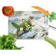 thumbnail image 2 of Caroline's Treasures Winter Otter Glass Cutting Board Large, 2 of 2