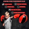 thumbnail image 2 of Set de sacos de boxeo NATGGZ de altura ajustable para niños de 3 a 10 años, 2 of 7