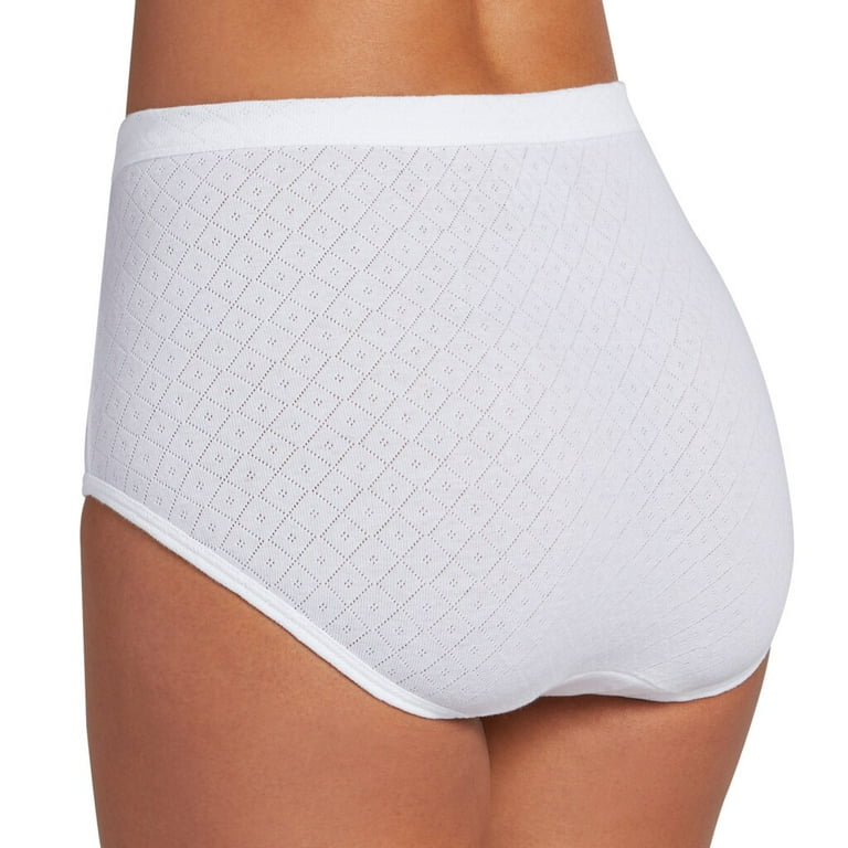Jockey Women s Elance Breathe Brief 3 Pack Frothy Blue Vine