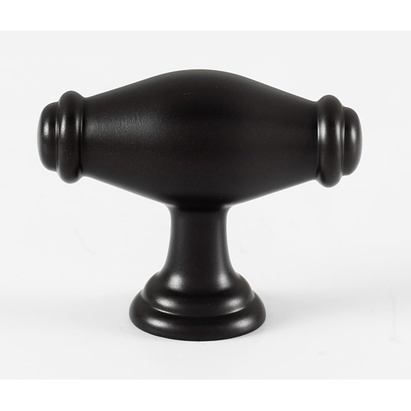 Alno A626 Charlies 1-3/4" Solid Brass "T" Bar Football Cabinet Knob / Drawer Knob - Bronze