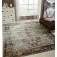 thumbnail image 2 of Kalaty Modena Area Rug MO-355 Vintage Grey Bulbs Gradient 2' 6" x 10' Rectangle, 2 of 2