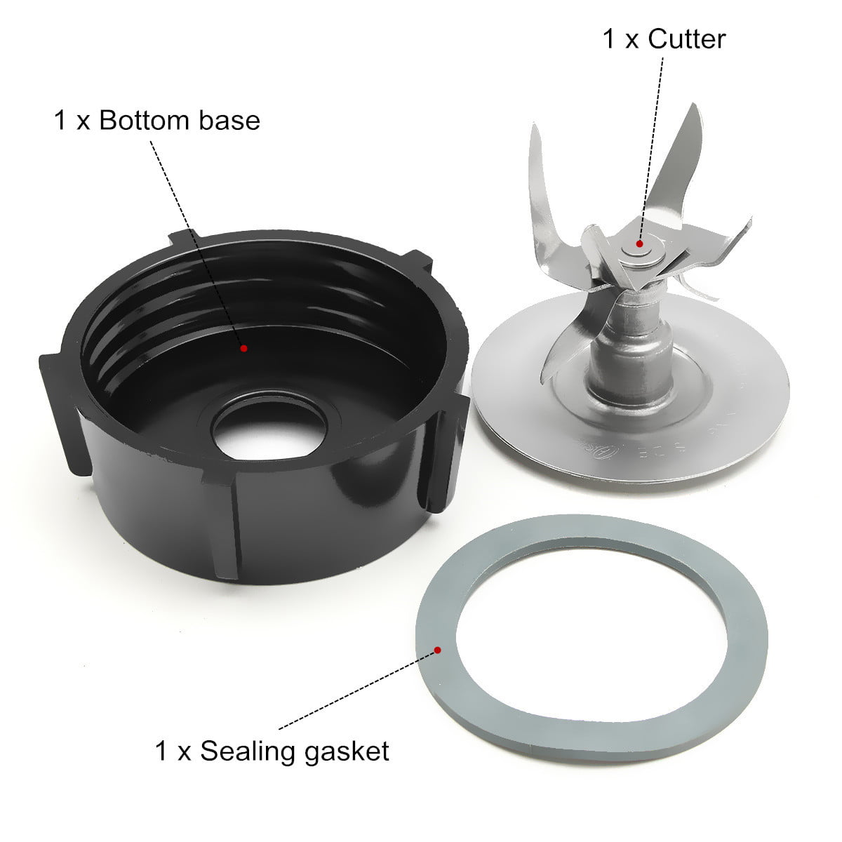 Details about   1-3 Pcs Ice-Crushing Blender Blade Parts w/Sealing Ring For Vitamix 5200 Series 