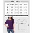 thumbnail image 3 of Women's Dolman Top Boat Neck Comfortable Short Sleeve Solid Gentle Tees Casual T Shirt with Side Shirring Detail, 3 of 7