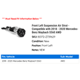 thumbnail image 2 of Front Left Suspension Air Strut - Compatible with 2018 - 2020 Mercedes-Benz Maybach S560 AWD 2019, 2 of 2