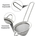 thumbnail image 3 of 4pcs Tea Strainers For Loose Tea, Stainless Steel Fine Mesh Strainers, Conical, 3 of 5