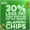 thumbnail image 2 of Kettle Brand Potato Chips, Air Fried Jalapeno Kettle Chips, 11.25 Ounce Party Size Bag 11.25 oz - Pack of 2, 2 of 5