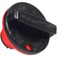 thumbnail image 1 of Cubierta de la palanca de cambios del coche, ajuste de la palanca de cambios de cuero para 2015 2016, paquete de 1 pieza Pomo de palanca de cambios de cuero negro, 1 of 5