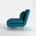 thumbnail image 4 of Artdeco Home Tustin Polyester Convertible Chair, Peacock Blue, 4 of 10