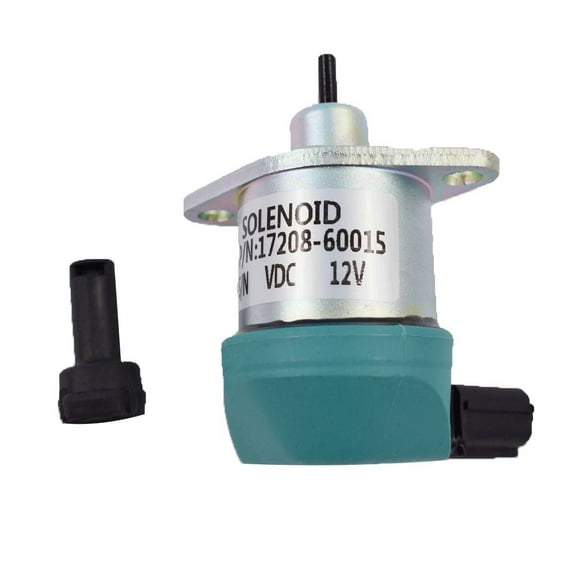 Engine Fuel Solenoid 17208-60015 Fit for Kubota Tractor D905 D1005 D1105 V1205 V1305 V1505