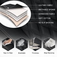 thumbnail image 7 of Car Seat Covers Full Set Fit for Honda Accord 2000-2026, Premium Faux Leather Waterproof Breathable Anti‑Slip Seat Protectors,Black, 7 of 7